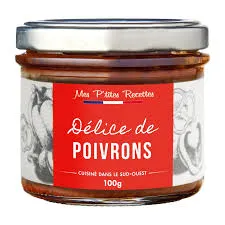 Mes P’tites Recettes « Délice de Poivrons » — Tartinable aux Poivrons Rouges