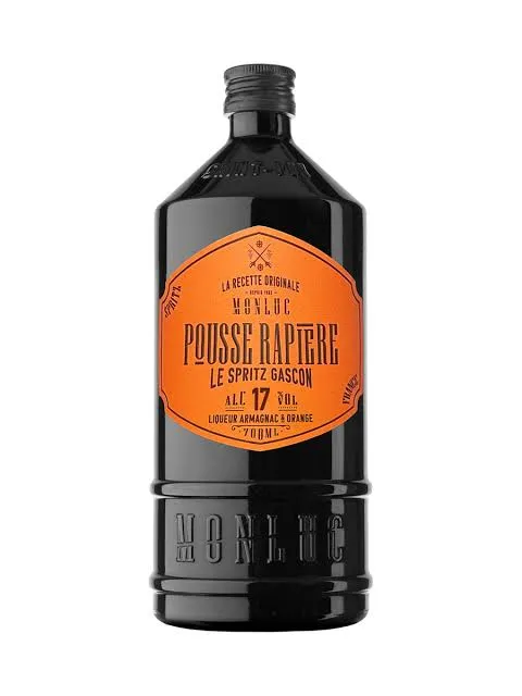 Monluc « Pousse Rapière – Le Spritz Gascon » 17% — Liqueur d’Armagnac à l’Orange et aux Épices