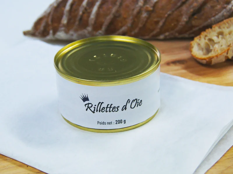 Rillettes d'oie 200gr