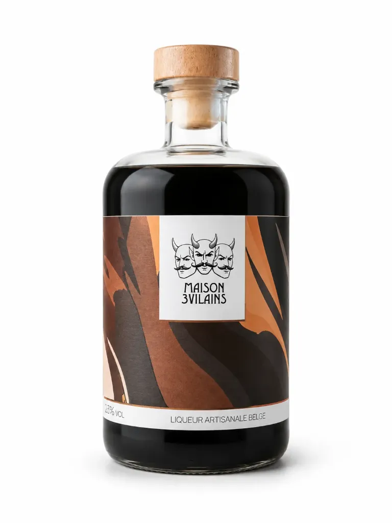 Liqueur Cassonade - Vanille-café 3 Vilains